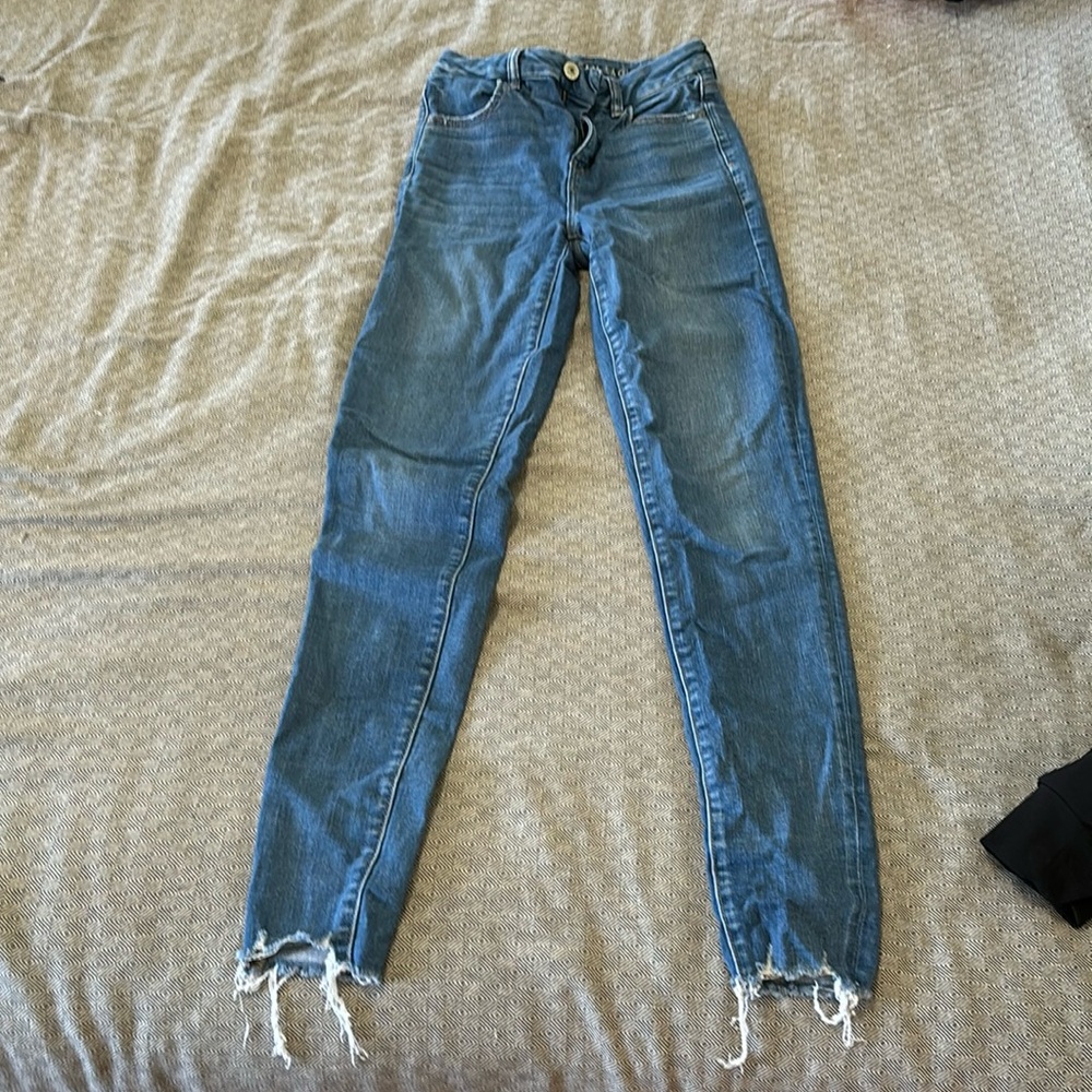 American eagle real good high rise stretch jeans